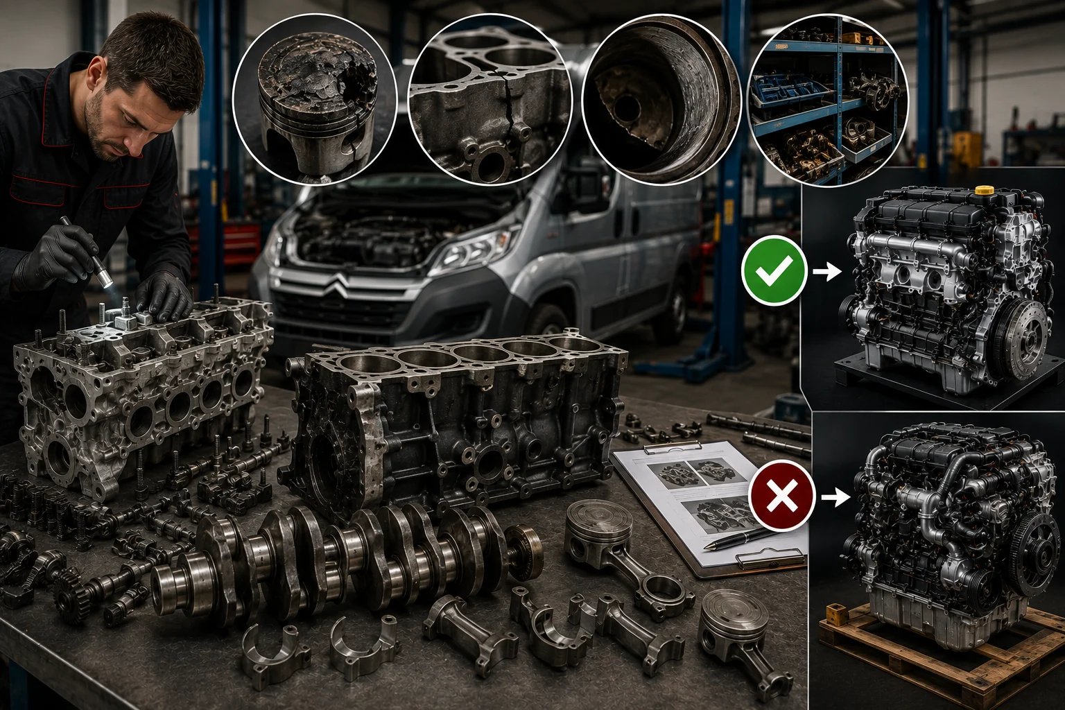 Can my Citroen Relay engine be rebuilt?