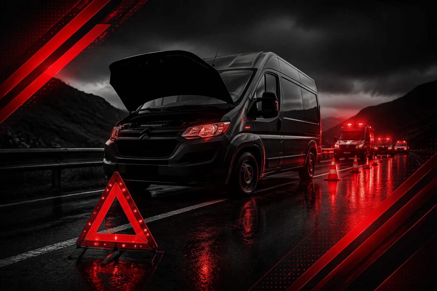 If the Van Is in a Dangerous Position